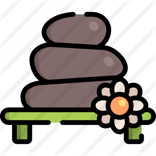 Hot Stone Free Icon - Stone Massage (512x512)