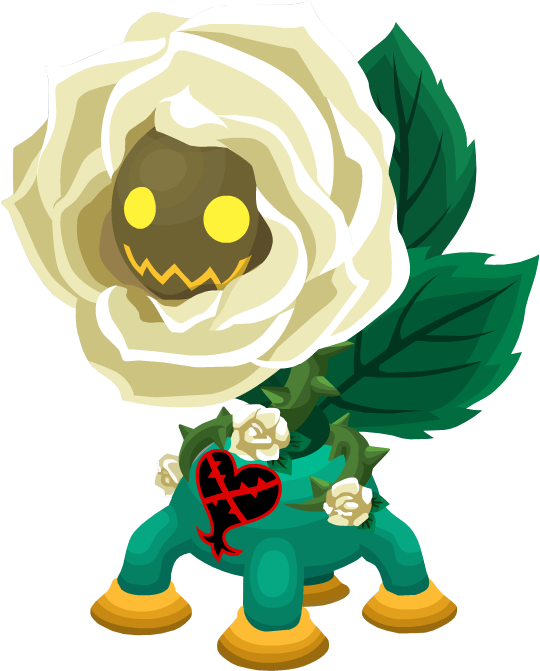 Calmness Rose - - Kingdom Hearts (618x718)