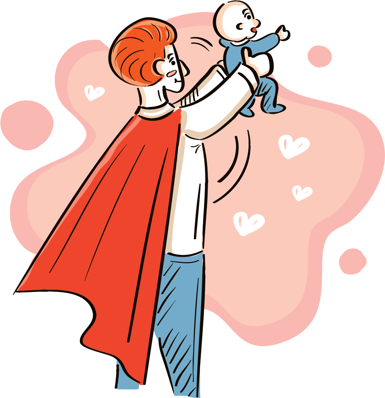 Superhero Dad Png (1400x1400)