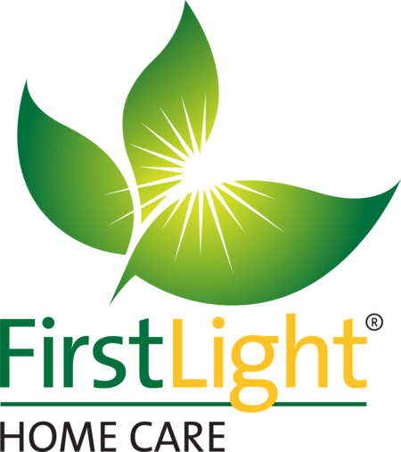 Everything From Household Duties Like Cooking, Cleaning, - First Light Home Care Logo (450x507)