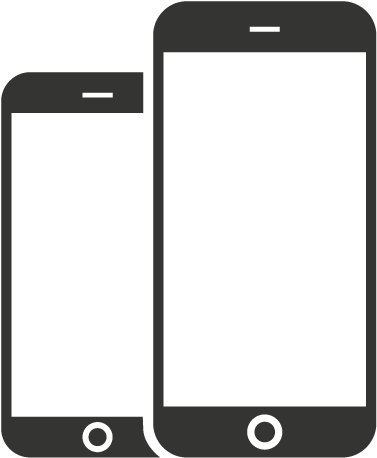Apple Iphone Clipart Handphone - Iphone 8 Plus Vector (500x500)