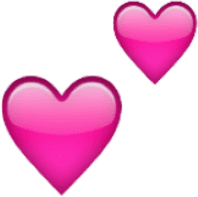 Free Png Ios Emoji Two Hearts Png Images Transparent - Corazones De Whatsapp Png (480x502)