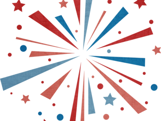 4th Of July Fireworks Clip Art (640x480)
