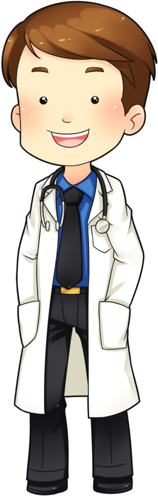 Doctor Free To Use Clipart Cartoon - Doctor Clipart Png (489x1024)