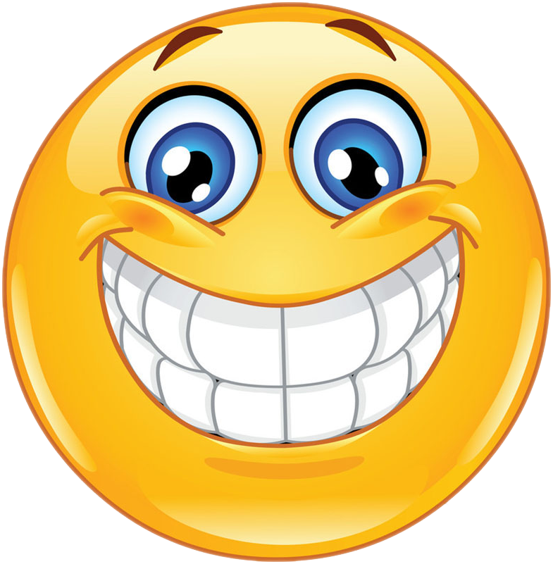 Membership Benefits - Smiley Face Big Smile (785x801)