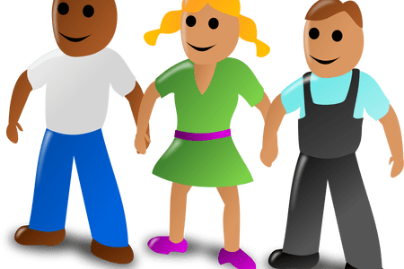 Clip Transparent Library Full Hd Pictures Wallpaper - Happy People Drawing (450x300)