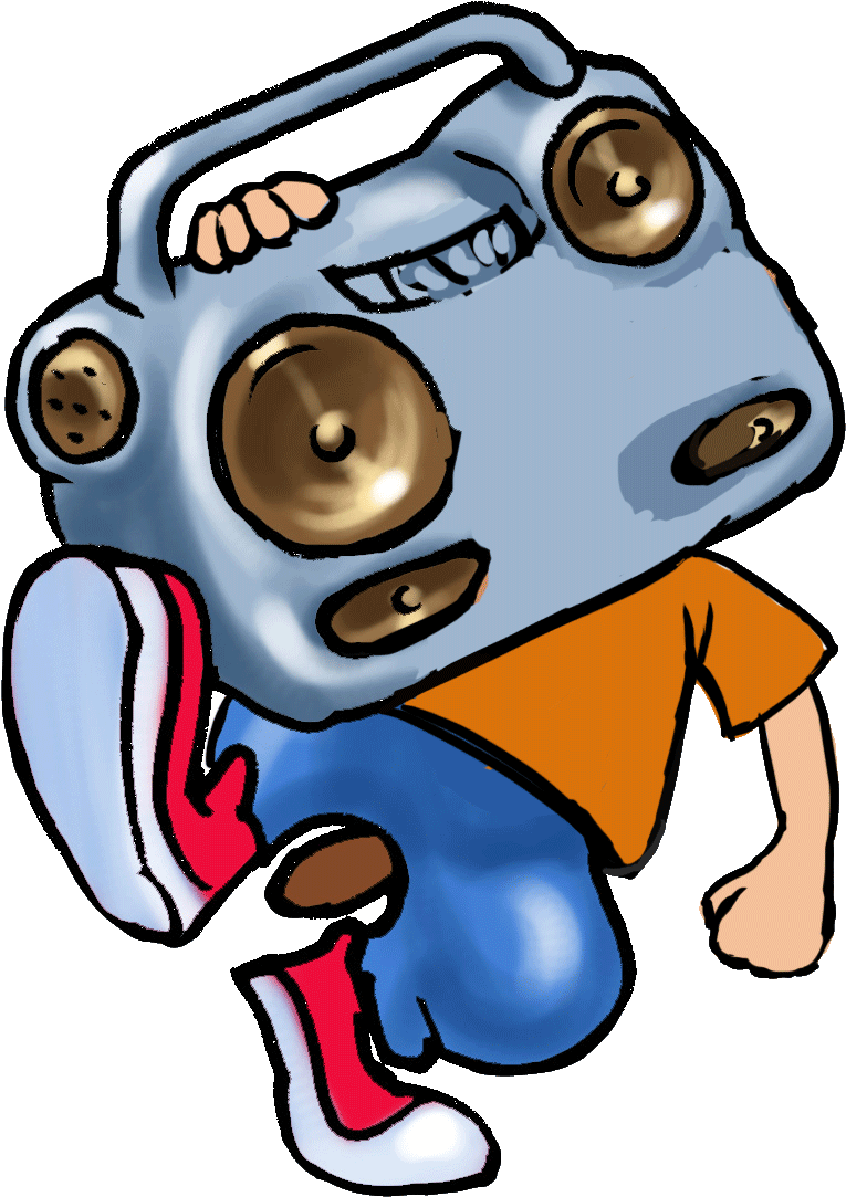 Order A Caricature From Photo Online By - Rapping (813x1122)