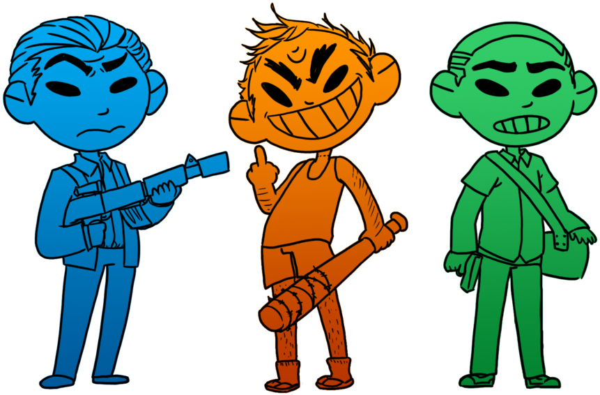 Freeuse Library Chibis By Seniorpotato On Deviantart - Gta 5 Chibi Drawings (1024x684)