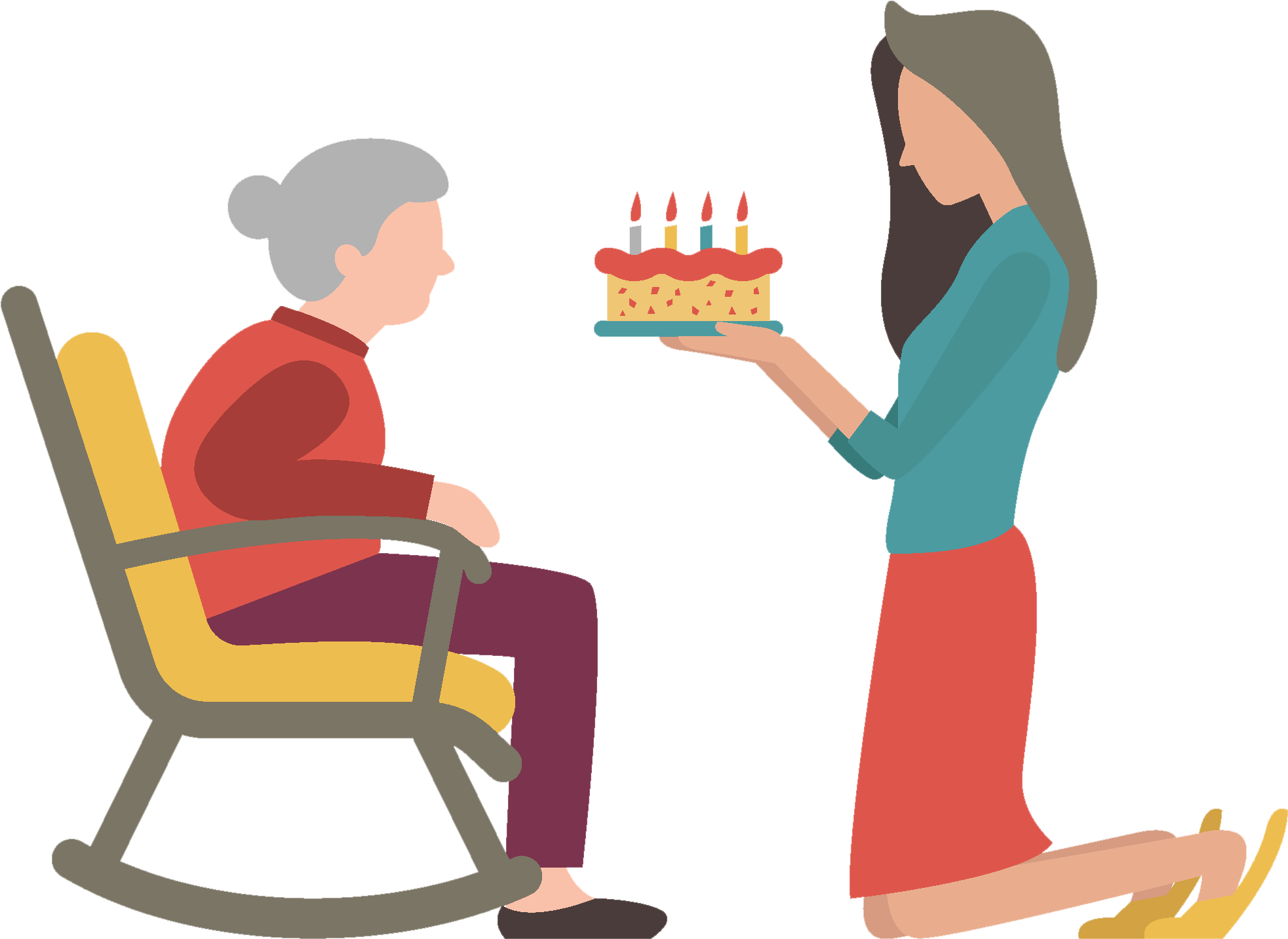 Our Primary Care Providers Are Empowering Patients - Male Elderly Health Cartoon (2091x1673)