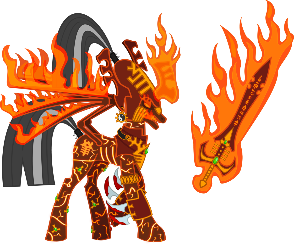 Warhammer Clipart Transparent - Khaine Eldar Gods (1230x1024)