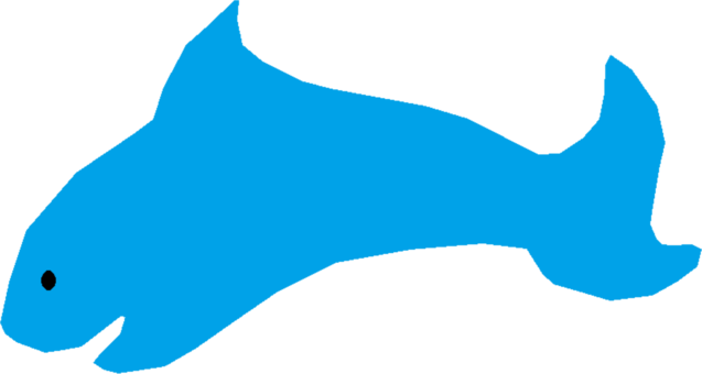 Dolphin Shark Porpoise Marine Biology Fauna - Clip Art (637x340)