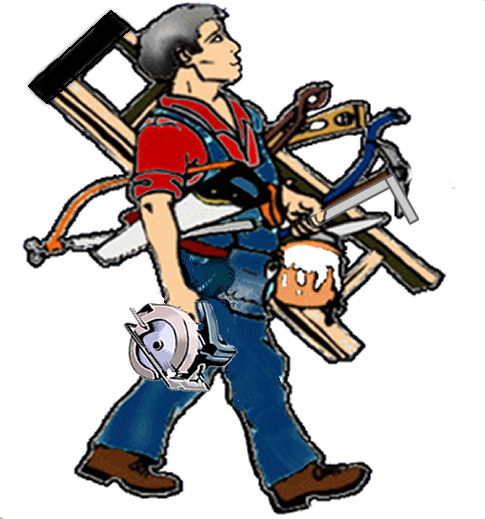 Contractor Clipart Home Repair - Handyman (485x519)