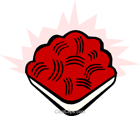 Ground Meats Royalty Free Vector Clip Art Illustration - Ground Meats Royalty Free Vector Clip Art Illustration (480x396)