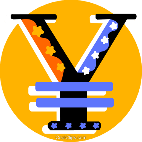 Currency Symbol Japanese Yen Royalty Free Vector Clip - Currency Symbol (480x480)