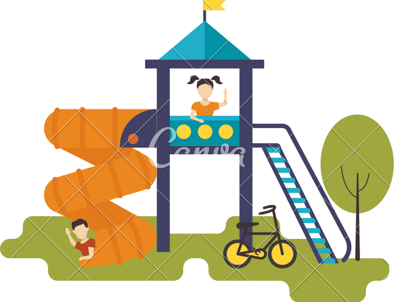 Playground Icon - Playground Icon (800x613)