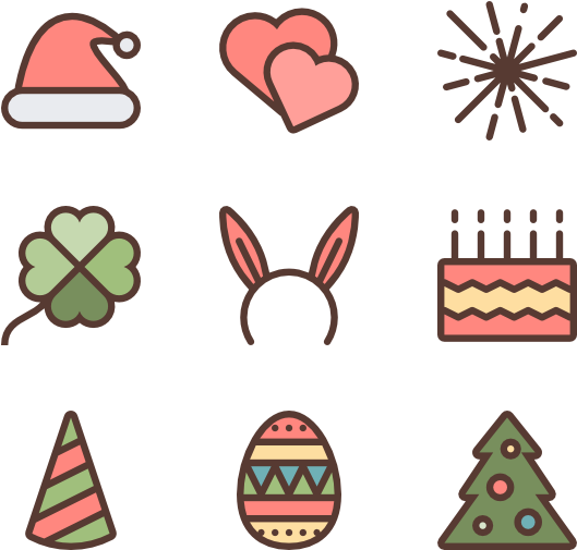 Holidays Icons - Holidays Icons (600x564)