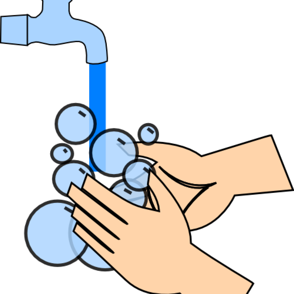 Clipart Washing Hands Washing Hands Clip Art At Clker - Wash Your Hands Clipart (1024x1024)