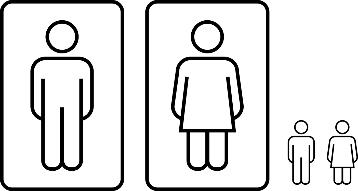 Weird, Wacky And Sometimes Warped Places To Find Relief - Bathroom Icon (1405x750)
