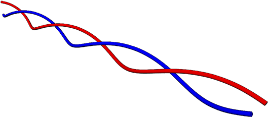 Linea Roja Y Azul Png (550x305)
