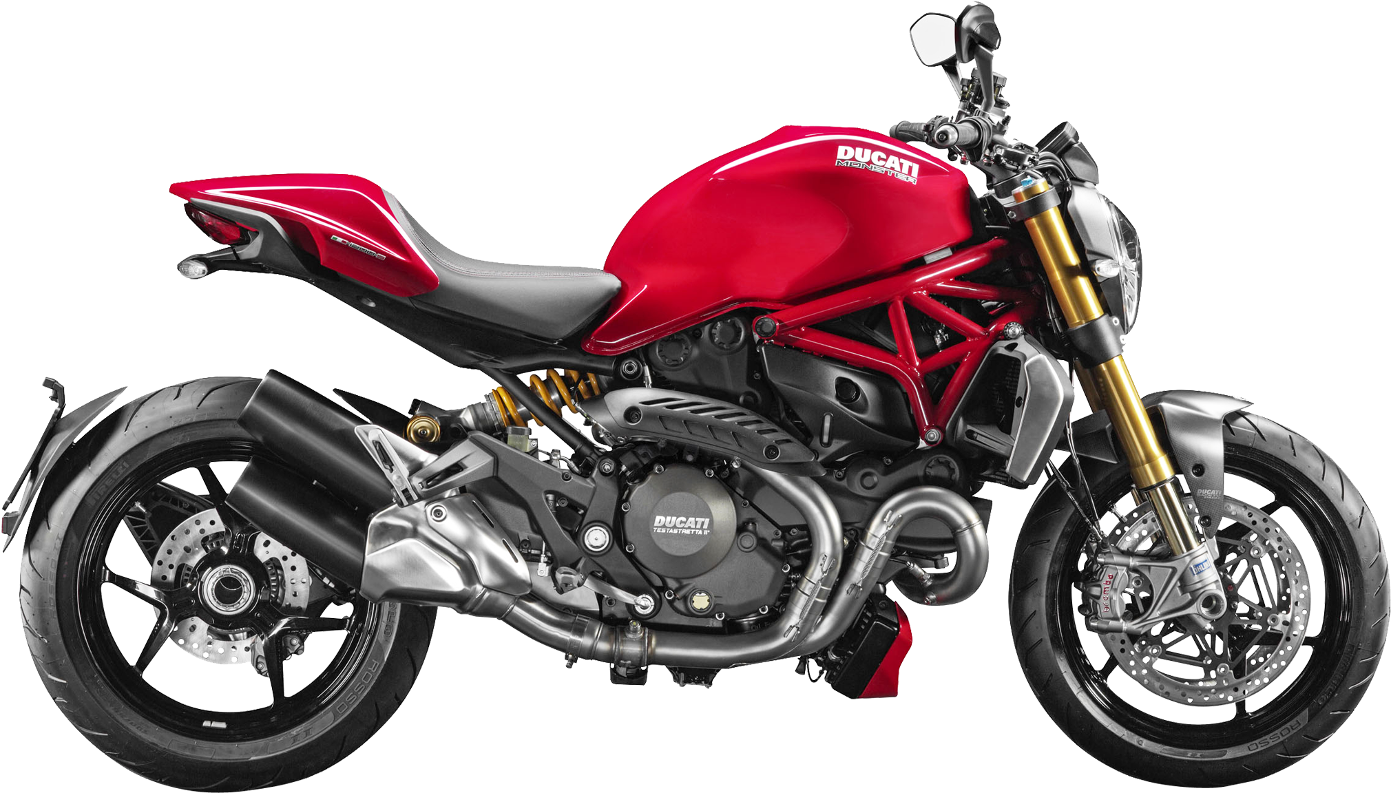 Motorcycle Clipart Ducati - 2014 Ducati Monster 1200 (2097x1221)