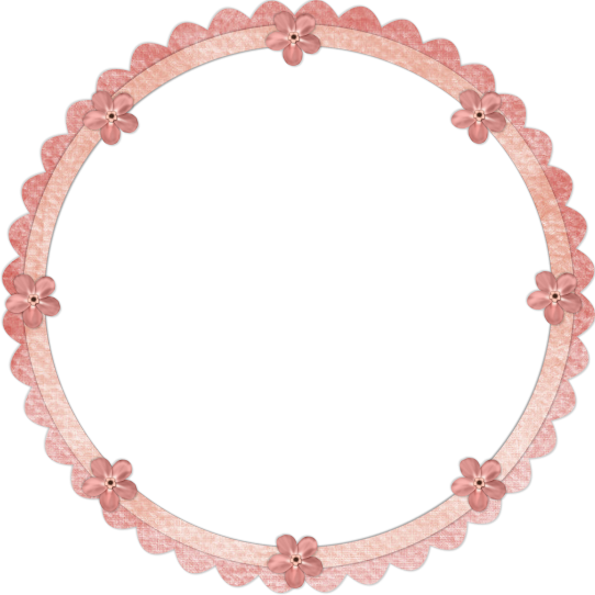 Pink Flowers Tag Alphabet, Frame Clipart, Paper Tags, - Etiquette Barbe À Papa (542x542)