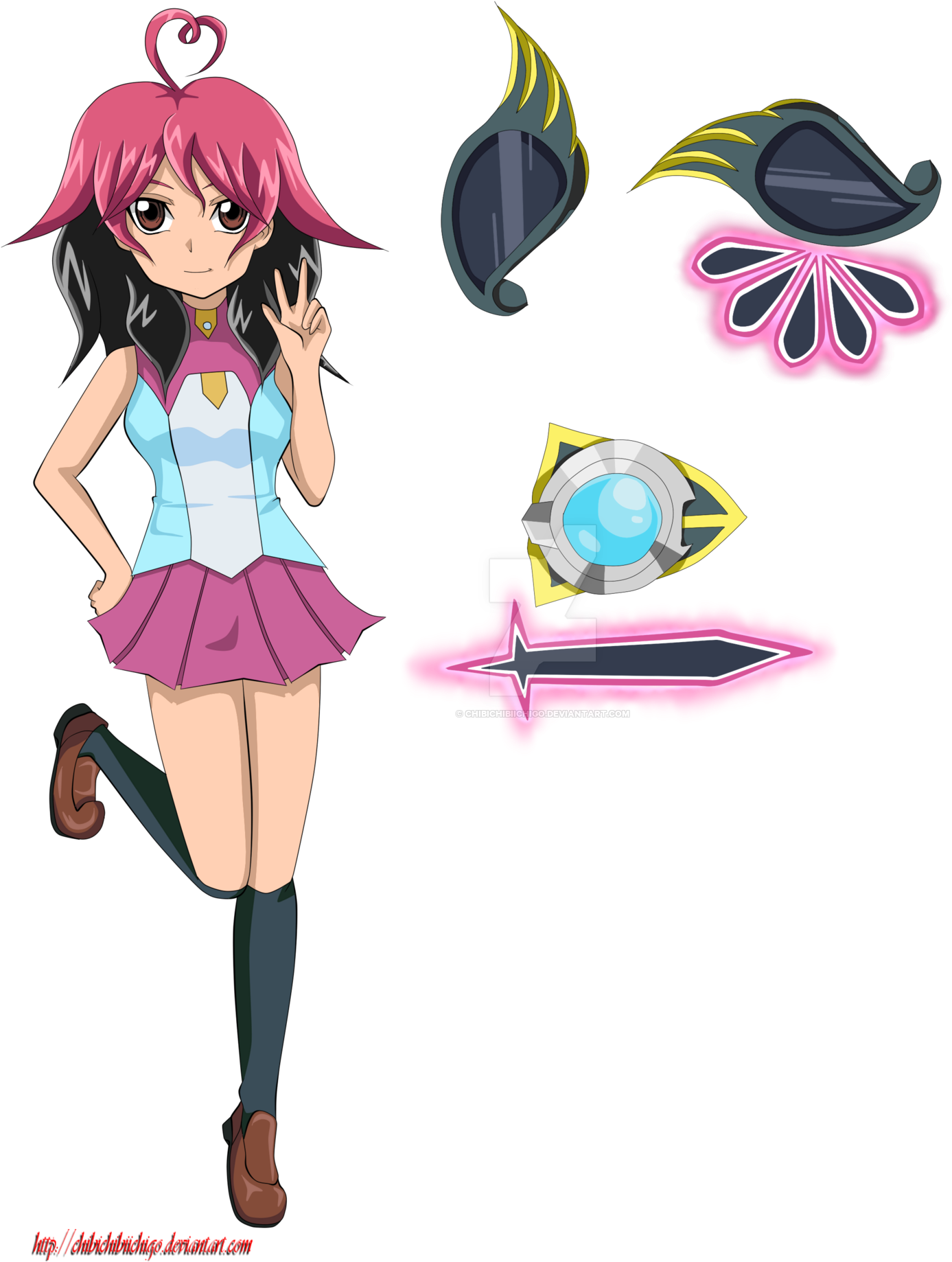 Banner Royalty Free Library Catwa Clip Hanako - Yugioh Arc V Costumes (1600x1920)