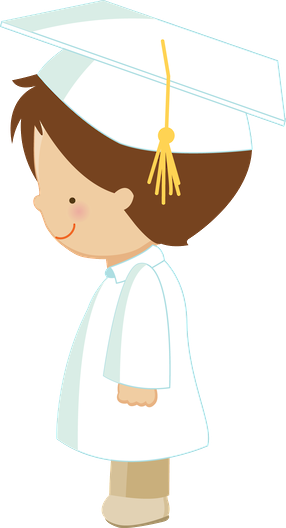 Clip Art - Boneco De Formatura Desenho (286x528)