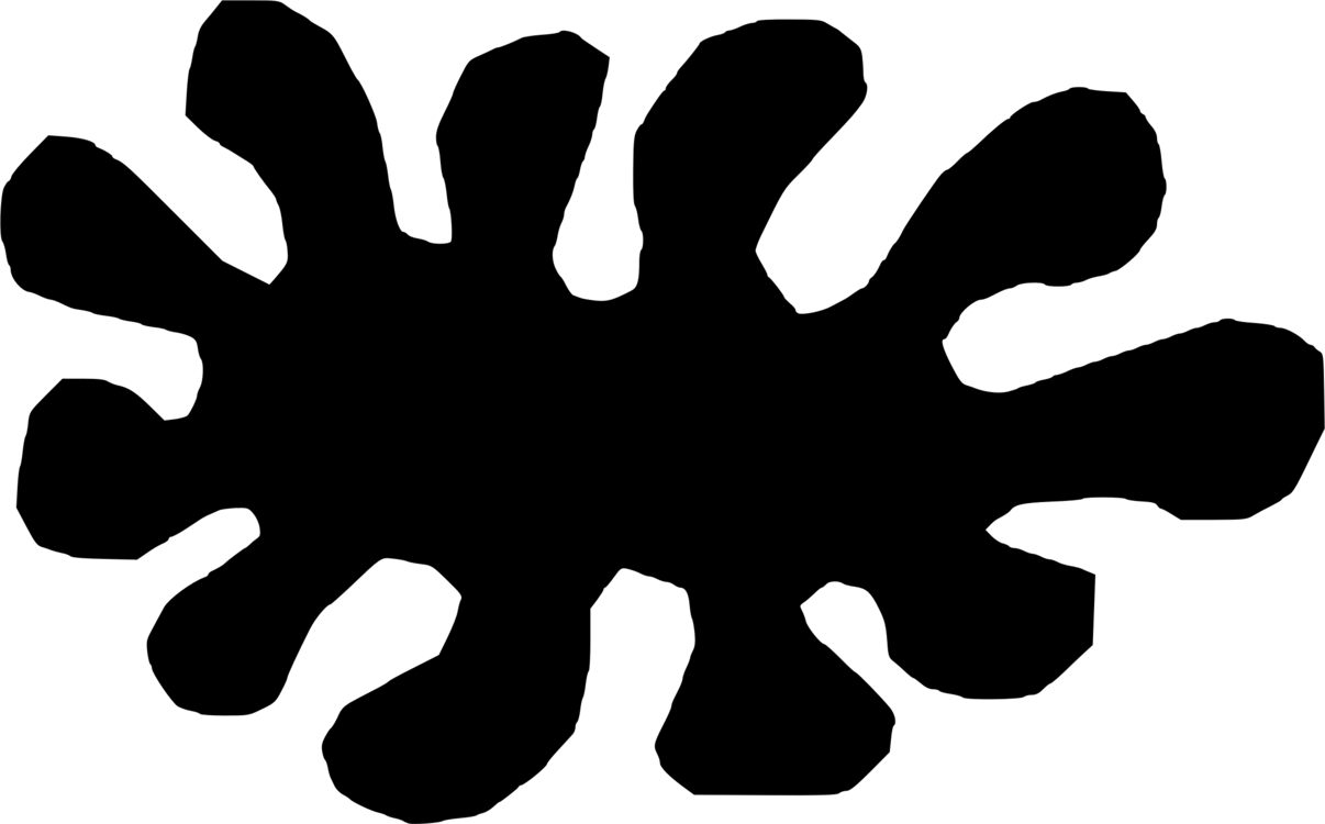 Finger Line Black M - Drawing (1206x750)