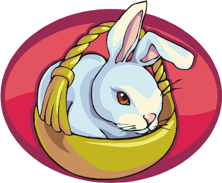 Bunny Rabbit Eggs With Animals Clip Art - Пасхальные Рисунки На Яйца (500x500)