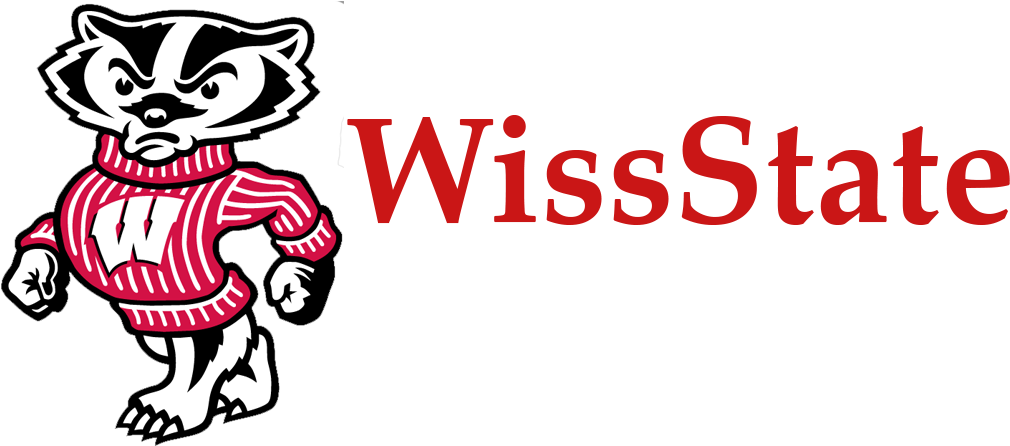 Logo Of The State University Of Wisconsin - University Of Wisconsin - Logo 13 Poster Print (22 (1378x631)