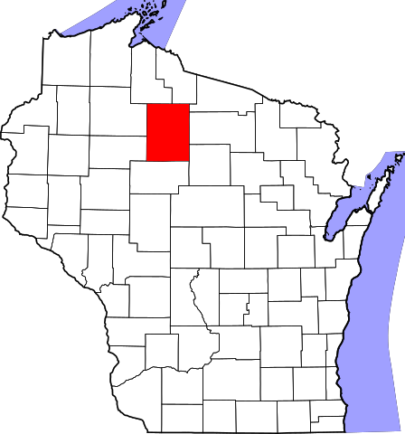 Location Of Waupaca County In Wisconsin - Sheboygan County Wi (448x480)