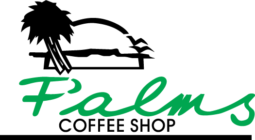 Free Vector Palms Coffee Shop Logo - Coffee Shop (525x289)
