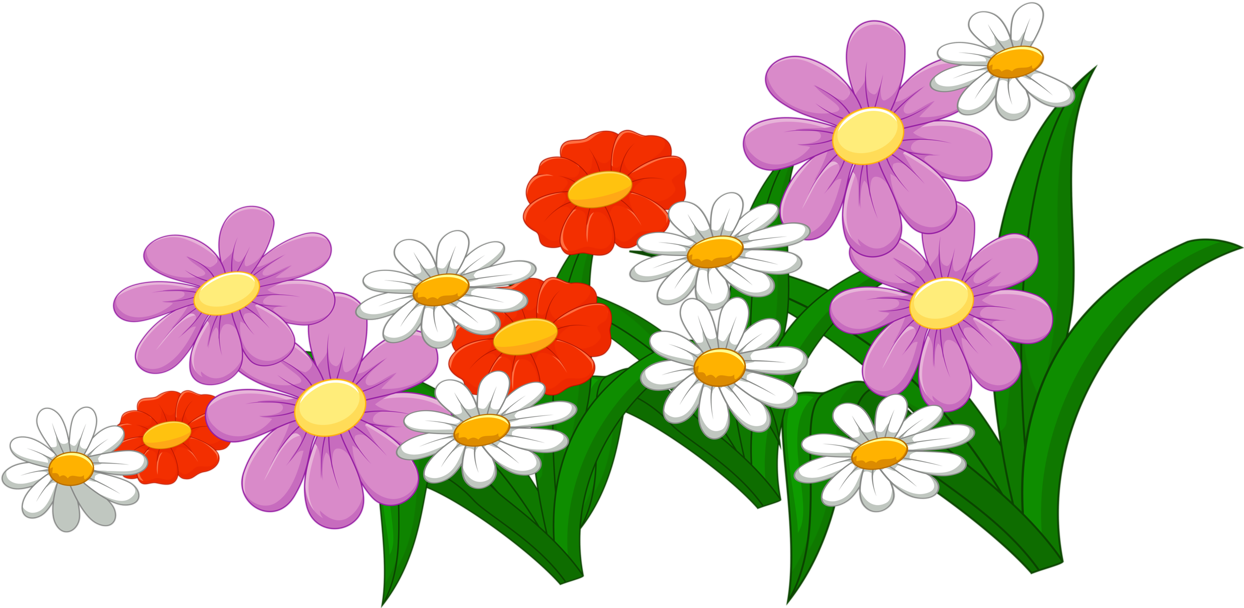Фотки Flower Clipart, Dandelions, Daisies, Clip Art, - Gis Flowers (1280x637)