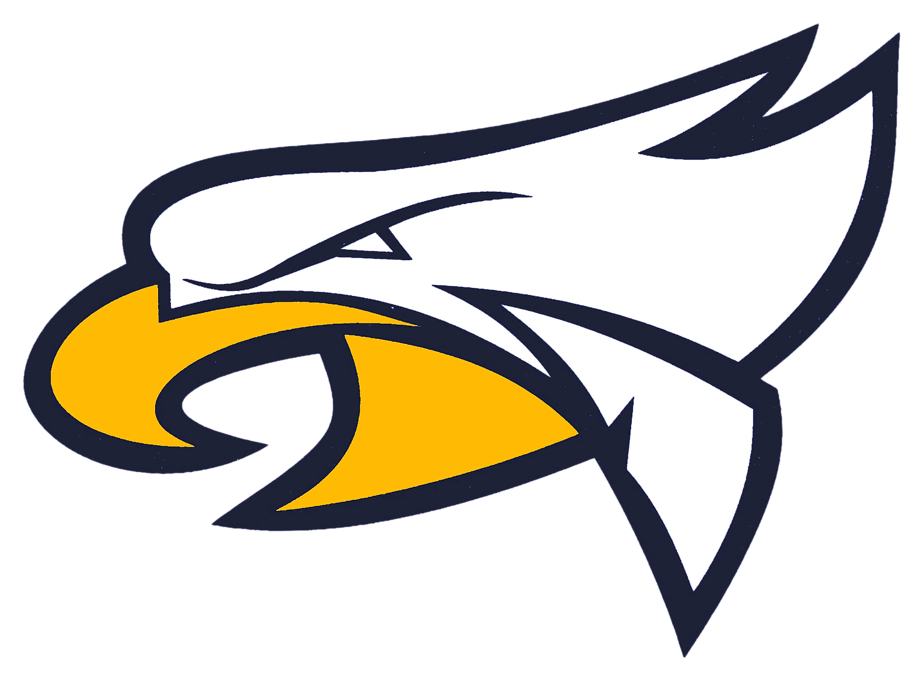 Hudsonville Coed Varsity Cross Country - Hudsonville Eagles Logo (1859x1384)