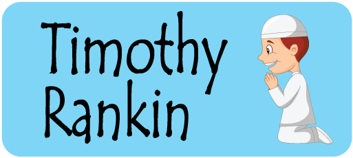 Boy Praying - Cartoon (552x276)