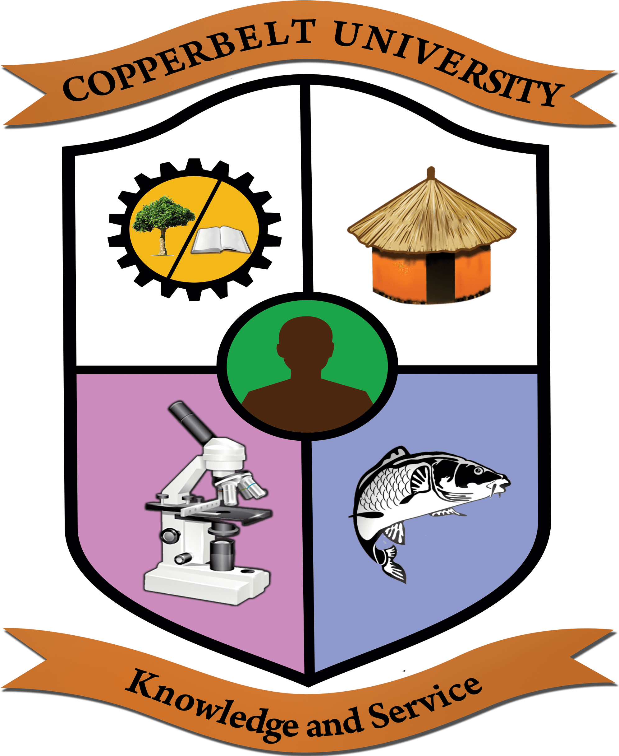 The Copperbelt University - Copperbelt University Logo (2362x3059)