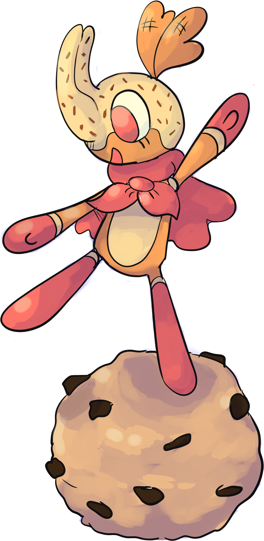 Cookie Dough Dung Beetle- Fakemon Design By Pyramidgore - Dung Beetle (2000x2000)