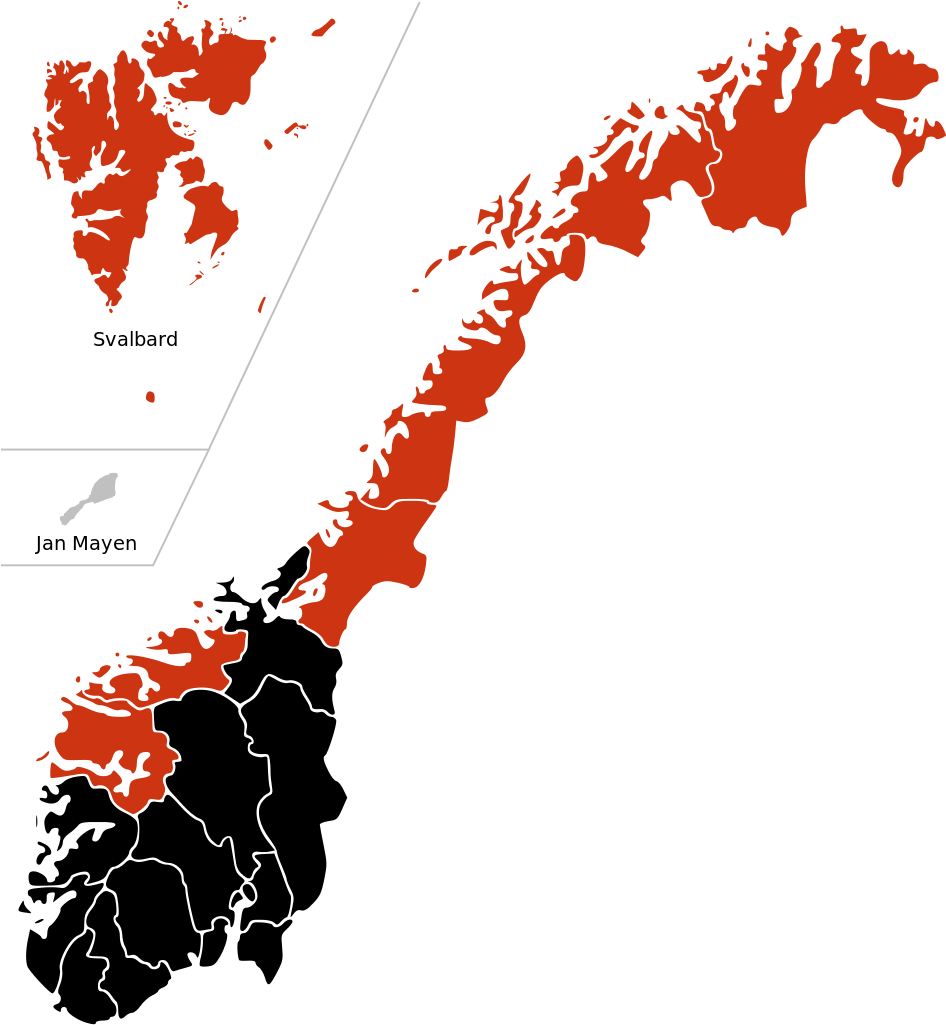 H1n1 Norway Map - Norway Municipalities (975x1024)