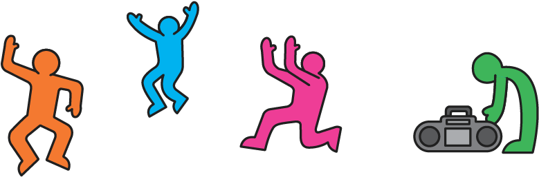 Dance With Dj Noah - Change For Life Characters (880x600)