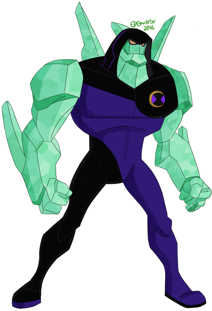 Diamondhead By Ebomnitrix - Illustration (737x1084)