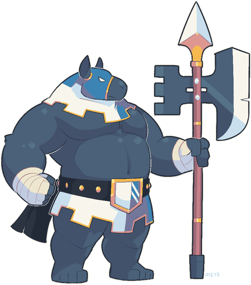 Tea's Ready, Chaps, Horse Knight/executioner Character - Cartoon (824x928)