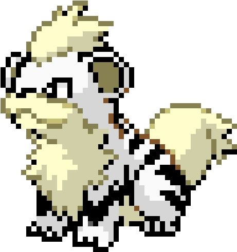 Growlithe - Growlithe Sprite (680x580)