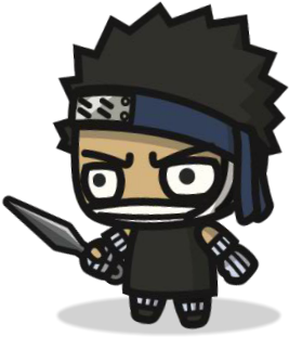 Shinobi 5 Royalty Free Game Art - Shinobi Transparent Background (600x500)