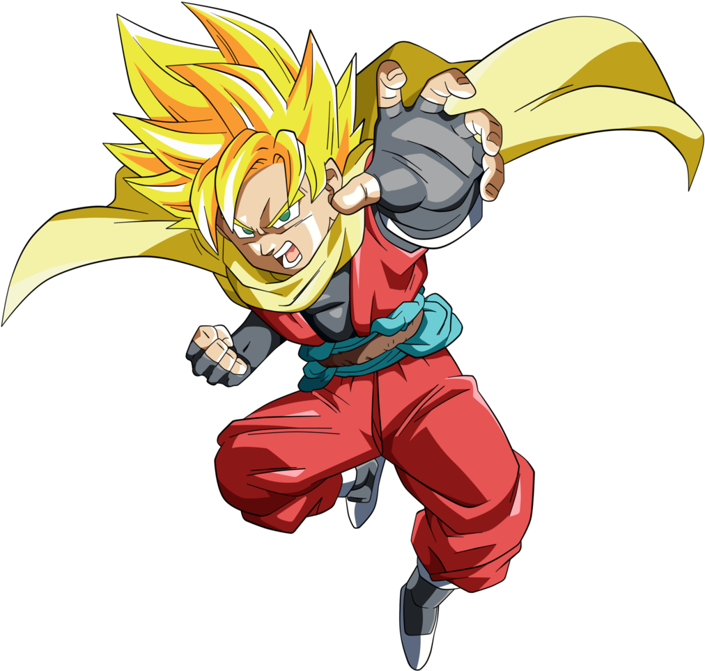 Hero Clipart Protagonist - Beat Y Note Dragon Ball Heroes (1024x1240)