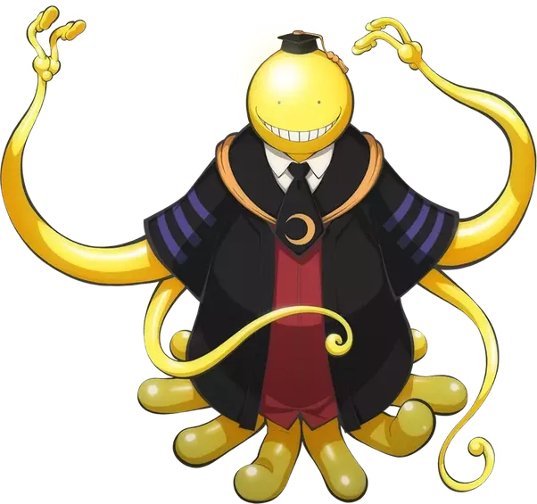 Conflict Clipart Protagonist - Assassination Classroom Koro Sensei (602x565)