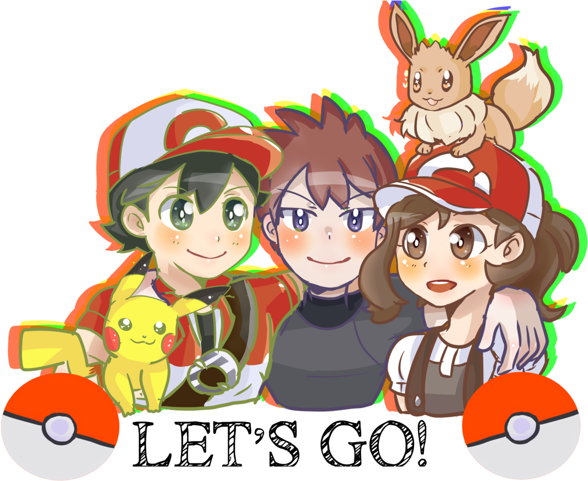 The New Protagonists And Rival Are So Adorable X3 Sadly - Protagonist (1280x960)