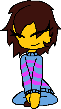 Undertale Sitting Sans Transparent (640x480)