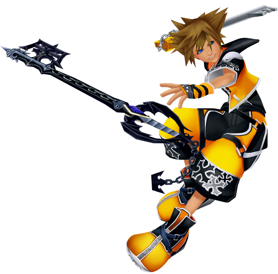 Kingdom Hearts 2 Sora Master Form (903x891)