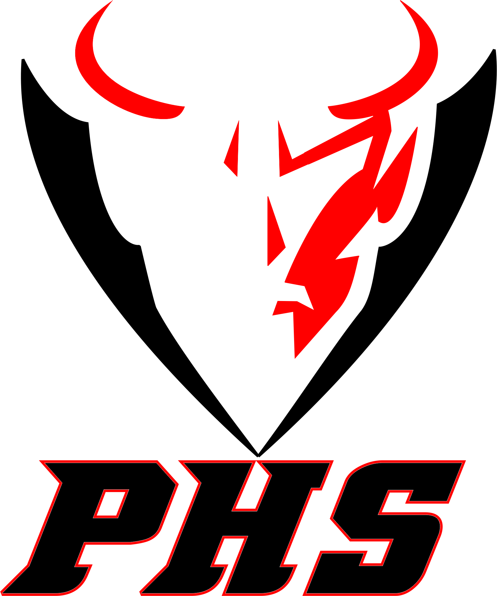 School Logo - Pomona High School Logo (1646x1972)