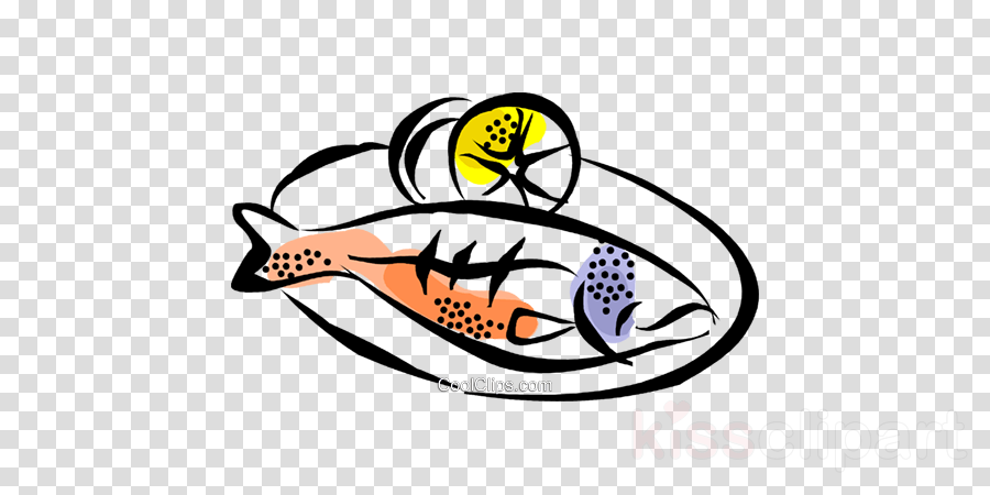 Fish - Black Fork & Knife Icon Png (900x450)